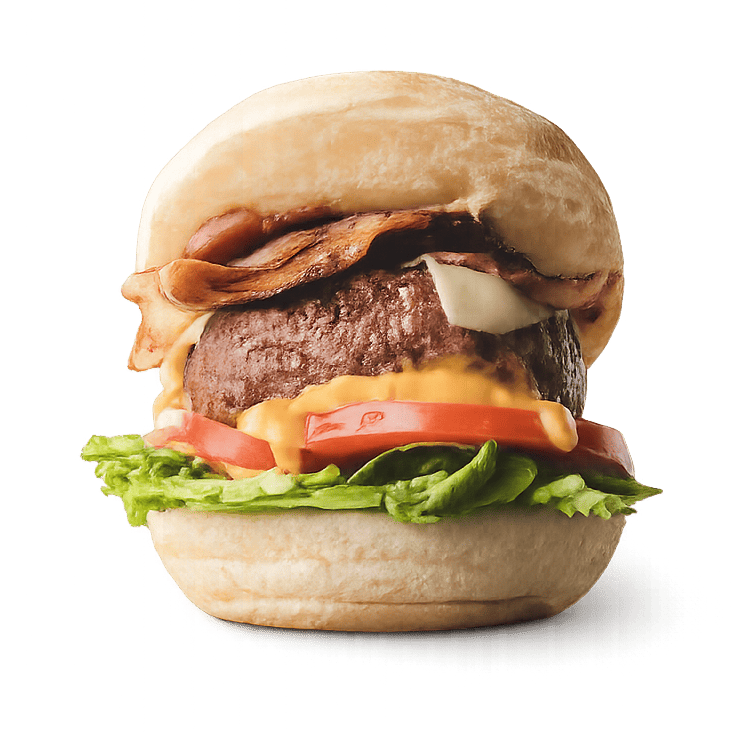 Saftiger Burger von Leckerbiss